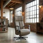 Leren elektrisch relaxfauteuil Pure, Huis en Inrichting, Bohemian, Industrieel, Modern, Scandinavisch, Nieuw, Ophalen of Verzenden