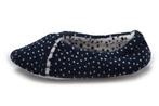 Nelson Pantoffels in maat  Blauw