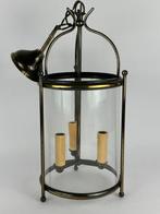 Lampe à suspendre - Laiton, Verre - Un luminaire de couloir