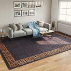 vidaXL Vloerkleed wasbaar anti-slip 400x300 cm zwart en, Huis en Inrichting, Stoffering | Tapijten en Vloerkleden, Verzenden, Nieuw