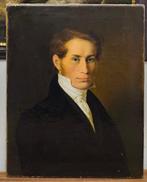 École européenne (XIX) - Portrait eines Herren - NO RESERVE, Antiek en Kunst
