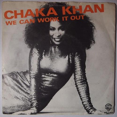Chaka Khan - We can work it out - Single, Cd's en Dvd's, Vinyl Singles, Single, Gebruikt, 7 inch, Pop