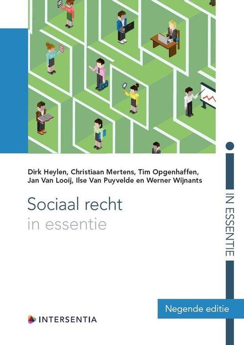 Sociaal recht in essentie (negende editie) 9789400013469, Boeken, Schoolboeken, Gelezen, Verzenden
