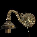 Lampe murale - Laiton, Verre - Applique murale Art Nouveau