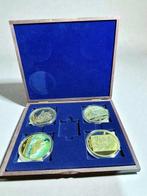 France. Medal Ensemble de médailles commémoratives modernes,, Postzegels en Munten