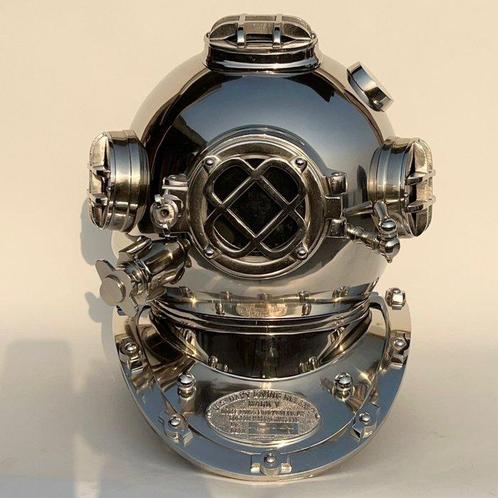 Casque de plongée - XXL Nautische Duikhelm Mark V Morse, Antiek en Kunst, Kunst | Designobjecten