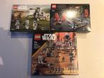 Lego - Star Wars - 75345 - 75266 - 75372, Nieuw