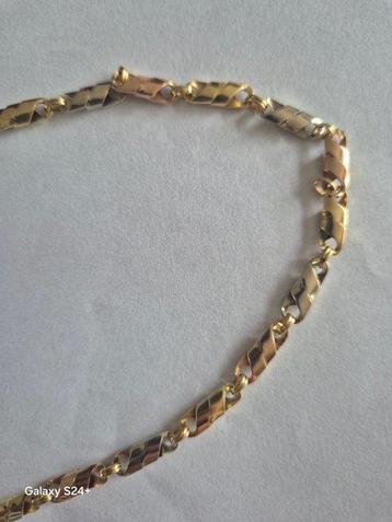 Collier - 18 carats Or jaune beschikbaar voor biedingen