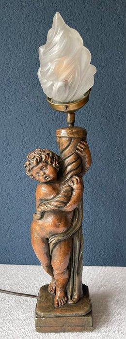 Lamp - Gips, Antiek en Kunst, Curiosa en Brocante