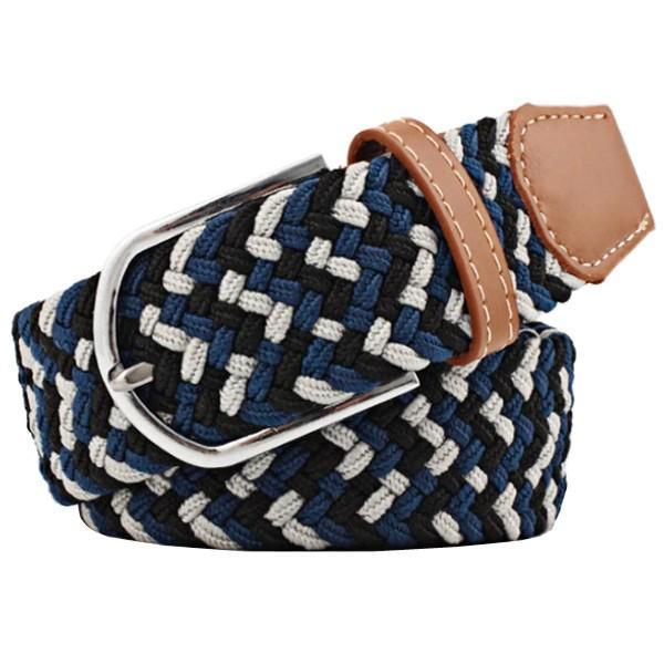 Fako Fashion® - Elastische Riem - Canvas - Gevlochten -, Kleding | Dames, Riemen en Ceinturen, Verzenden