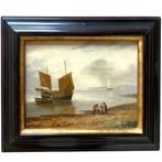 Alexandre Francia (1810-1884), Circle of - Marine romantique