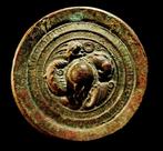 Het oude Japan Brons - Spiegel uit de Kofun-periode met, Verzamelen