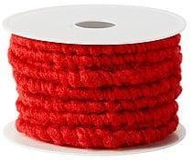 Wolkoord Wolkordel 026 Rood Uni 7 mm 20 meter, Hobby en Vrije tijd, Knutselen, Nieuw