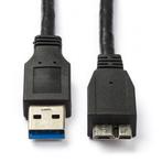 USB A naar Micro USB kabel | 1.8 meter | USB 3.0, Computers en Software, Nieuw, Verzenden