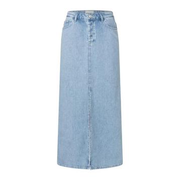 MAC • lichtblauwe Maxi skirt rok • S, Verzenden