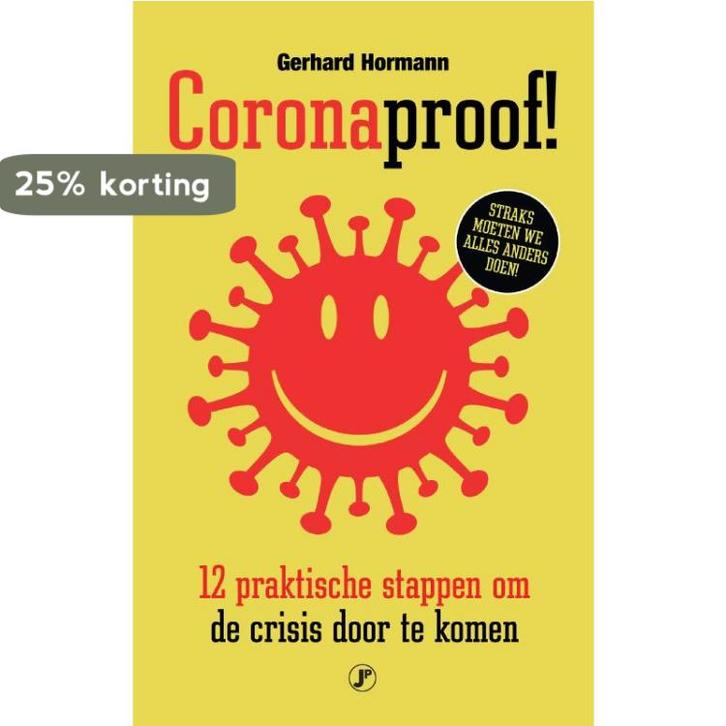 Coronaproof! 9789089758699 Gerhard Hormann, Boeken, Overige Boeken, Zo goed als nieuw, Verzenden