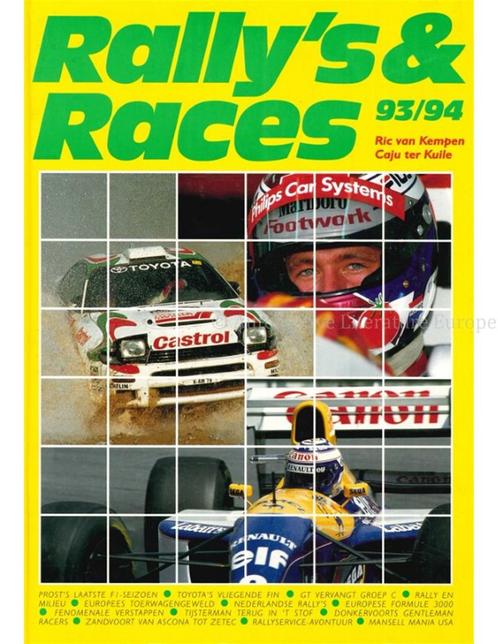 RALLYS & RACES 93/94, Boeken, Auto's | Boeken