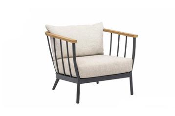 Apple Bee Condor loungestoel Black |, Tuin en Terras, Tuinsets en Loungesets, Nieuw