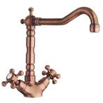 Keukenkraan Hoog Retro Sapho Antea 24 cm Koper, Doe-het-zelf en Bouw, Ophalen of Verzenden, Nieuw, Kraan