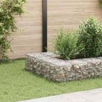 vidaXL Gabion plantenbak verhoogd kubus 30x30x30 cm, Tuin en Terras, Verzenden, Nieuw