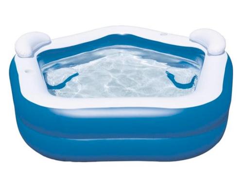 Bestway - Vijfhoekig Familiezwembad - 213x207x69 cm, Tuin en Terras, Overige Tuin en Terras, Verzenden