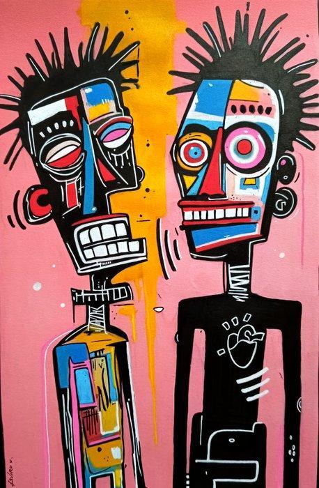 Le Viro (1983) - Los Maniles -Original Sketch Artwork-, Antiek en Kunst, Kunst | Schilderijen | Modern