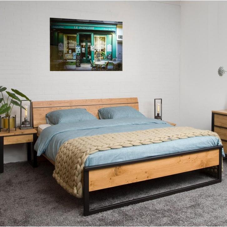 Ledikant Orion Van Os - 180 x 200, Maison & Meubles, Chambre à coucher | Lits