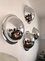 Wanddecoratie - Panoramische bolle spiegel, Antiek en Kunst