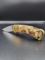 Superbe Couteau de Collection Franklin Mint - Or 24 Carats -