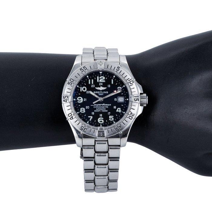 Breitling - Superocean - Zonder Minimumprijs - A17360 -, Bijoux, Sacs & Beauté, Montres | Hommes
