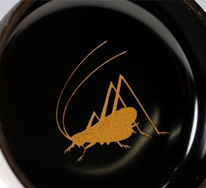 Natsume Natsume Insect en Herfstgras Droge Lak - Hout,, Antiek en Kunst, Antiek | Overige Antiek