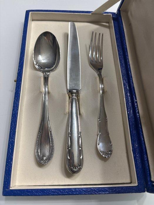 Comm. Ciro Vairo Gioielleria - Ménagère (3) - Argent 800, Antiquités & Art, Antiquités | Argent & Or