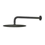 Hoofddouche Qisani Flow met wanddouchearm Ø 30 cm Geborsteld, Doe-het-zelf en Bouw, Sanitair, Ophalen of Verzenden, Nieuw, Kraan
