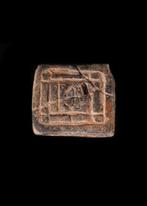 Ubaid-Uruk Slate Rechthoekige zegelstempel