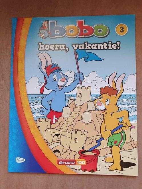 Bobo Hoera, vakantie!, Studio 100, Deel 3, Paperback, Livres, Livres Autre, Envoi