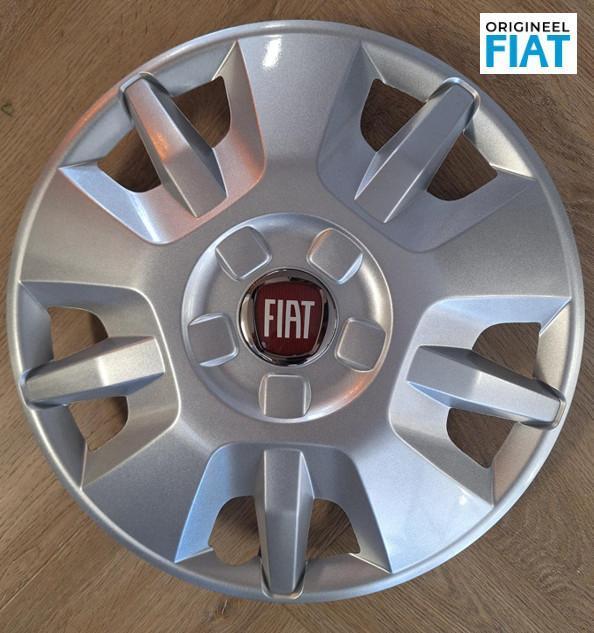 Wieldoppen set 4 stuks Fiat Ducato origineel 15 Inch Rood, Auto diversen, Wieldoppen, Nieuw, Verzenden