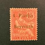 Levant (Franse postkantoren) 1910 - Beiroet : 1 Piastre op, Postzegels en Munten, Postzegels | Europa | Frankrijk, Gestempeld