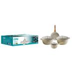 4-delige Anti-aanbak Pannenset Van Gietaluminium – Compleet, Huis en Inrichting, Keuken | Potten en Pannen, Ophalen of Verzenden