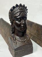 Vuurbok (2) - Gietijzer - oude vuurbokken