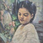 Tonino Manna (1952-2022) - Bimba in giardino