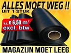 OPRUIMING EPDM Rubberfolie alles moet weg v.a € 6,50m², Doe-het-zelf en Bouw, Ophalen, Overige materialen, Overige kleuren, Nieuw