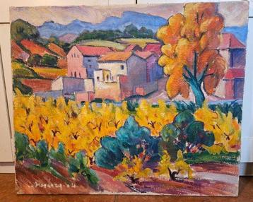Juan Mendoza Marruedo (1929 -?) - Otoño en el campo