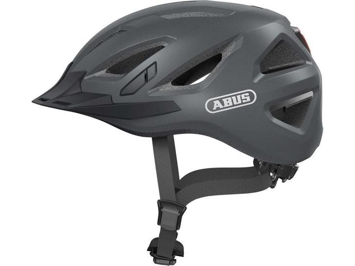 Abus Urban-I 3.0 - Fietshelm - Maat XL 61-65cm - Titanium, Vélos & Vélomoteurs, Accessoires vélo | Sièges de vélo, Envoi