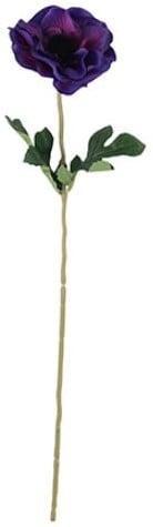 Pompon Dahlia Spray Orange Dry Colour Zijden 56 cm stuk, Nieuw