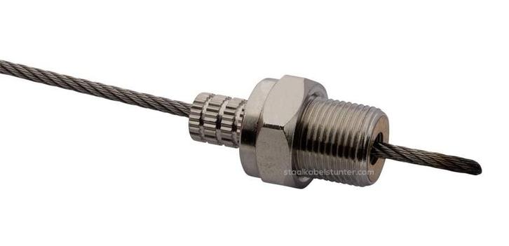 Staalkabel schuifsysteem voor schappen 2.5mm, Tuin en Terras, Overige Tuin en Terras, Verzenden