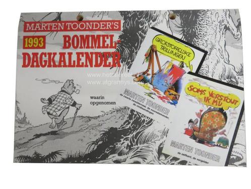M. Toonder - Bommel dagkalender 1993, Boeken, Overige Boeken, Gelezen, Verzenden