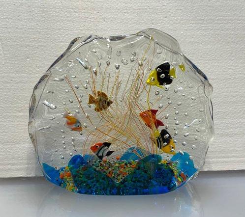 Murano - Alfredo Rossi - Sculpture, Acquario - 18.5 cm -, Antiek en Kunst, Antiek | Glaswerk en Kristal