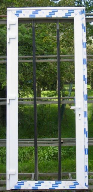BUITEN draaiende pvc deur ,buitendeur ,achterdeur 105 x 243, Doe-het-zelf en Bouw, Deuren en Vliegenramen, Nieuw, Glas, Kunststof