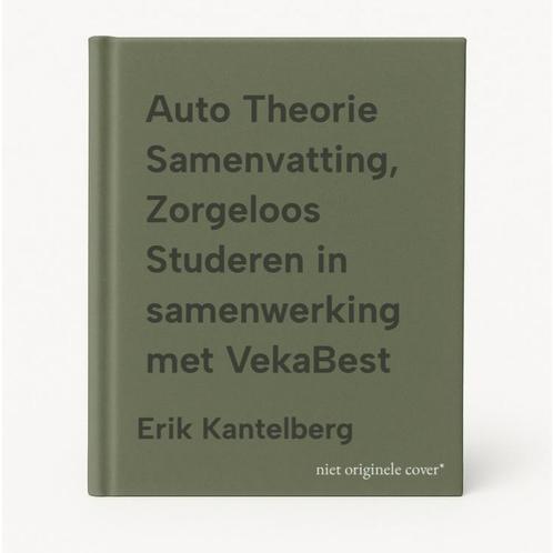 Auto Theorie Samenvatting, Zorgeloos Studeren in, Boeken, Schoolboeken, Zo goed als nieuw, Verzenden