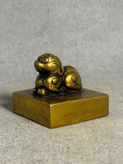 Pixiu () - Brons - Eind 20e eeuw, Antiquités & Art, Antiquités | Autres Antiquités